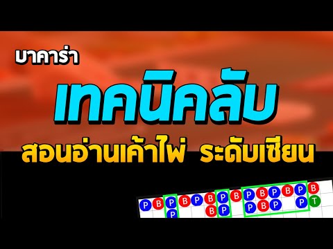 แนะนำการดู หรือการอ่าน  สูตรเค้าไพ่บาคาร่า ออนไลน์