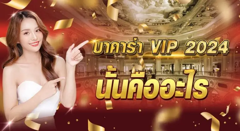 บาคาร่า VIP 2024นั้นคืออะไร